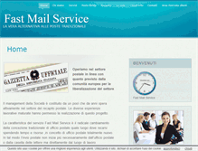 Tablet Screenshot of fastmailservice.com